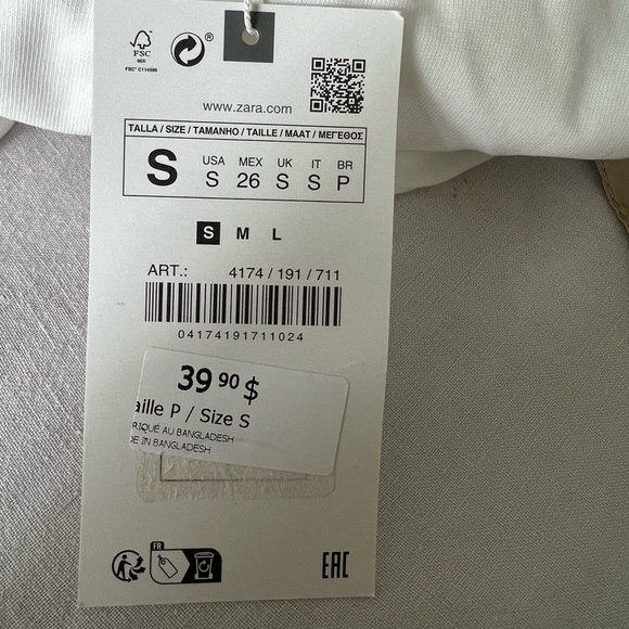 Zara cotton voluminous dress - Picture 2 of 5